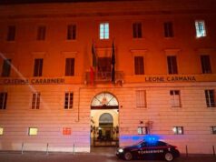 Caserme arancione in occaione della Giornata internazionale per l’eliminazione della violenza contro le donne