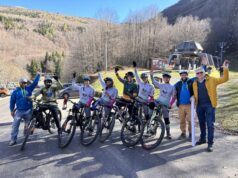 Inaugurata al Corno alle Scale una pista di discesa per mountain bike