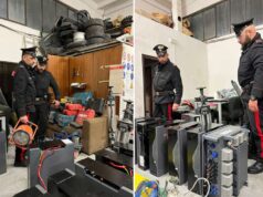 Raid furtivi in aziende di San Polo d’Enza: ulteriore refurtiva restituita dai carabinieri