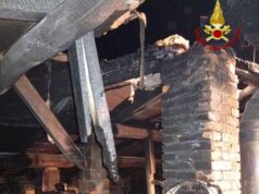 Incendio del tetto di un’abitazione a Lizzano in Belvedere: 13 persone accompagnate in ospedale