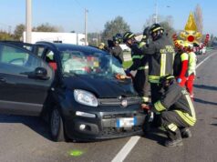 Due donne ferite in un incidente stradale avvenuto stamane a Reggiolo