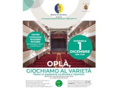 Domenica 1 dicembre al teatro comunale di Guastalla ospiterà “Oplà, giochiamo al varietà”