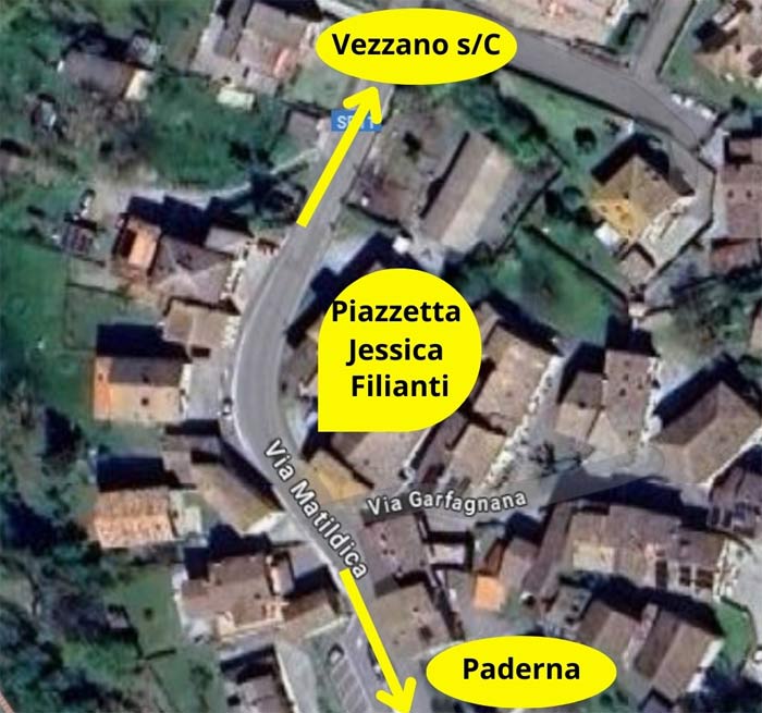 Sabato prossimo l’intitolazione di  Piazzetta Jessica Filianti a Pecorile