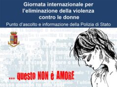 25 novembre: il gazebo della Polizia di Stato contro la violenza di genere presso il Centro commerciale “i Portali”