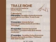 “Tra le righe”, quattro appuntamenti con i libri al Salotto Regina a Sassuolo