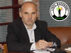 Francesco Macchioni (Lista Macchioni) su festa religiosa a Braida