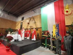 I Vigili del fuoco in occasione della ricorrenza di Santa Barbara