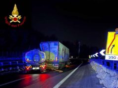 Scontro tra autocarri stamane sull’A1 Panoramica
