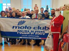 Moto Club della Polizia di Stato e Questura di Reggio Emilia: insieme all’Arcispedale Santa Maria Nuova per portare doni ai piccoli pazienti del reparto di pediatria
