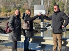 Al Farneto installato un idrometro sullo Zena. La Sindaca Pillati: “così potremo monitorare il livello del torrente”