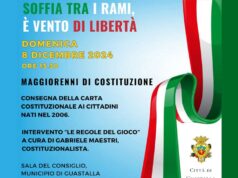 Domenica a Guastalla “Maggiorenni di Costituzione”