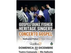 Duke Fisher Heritage Singers Gospel in concerto domenica a Rio Saliceto