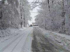 Caduti 20 centimetri di neve sull’Appennino modenese