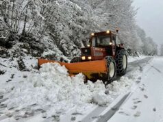 Maltempo, 60 mezzi spazzaneve e spargisale attivi in Appennino nella giornata di ieri