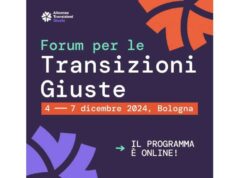 Torna a Bologna, dal 4 al 7 dicembre, il Forum per le Transizioni Giuste
