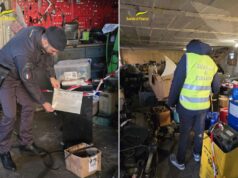 Autofficina completamente abusiva scoperta dalla Guardia di Finanza a Vignola