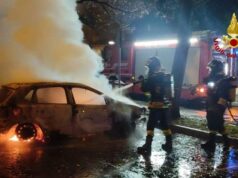 Campagnola Emilia, auto a fuoco questa notte