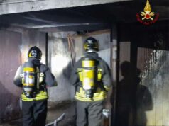 Incendio di masserizie in via Turri a Reggio Emilia. Probabile l’origine dolosa