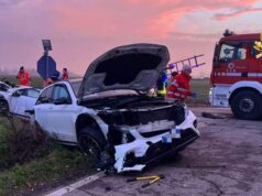 Frontale tra due auto nel pomeriggio a Poviglio