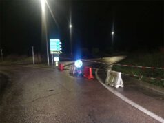 Maltempo, resta chiuso un tratto di Pedemontana
