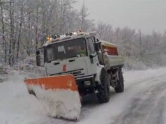 Già caduti oltre 25 cm di neve in Appennino