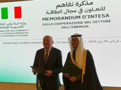 Energia, firmato a Riad memorandum tra Italia e Arabia Saudita