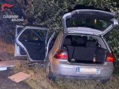 Crevalcore: inseguito dai carabinieri si schianta con l’auto contro un palo