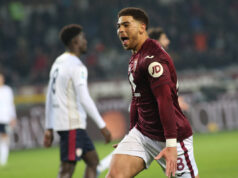 Doppietta di Adams, il Torino batte 2-0 il Cagliari