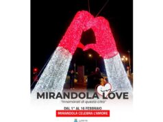 “Mirandola in LOVE”, dal 1 al 16 febbraio Mirandola celebra l’amore