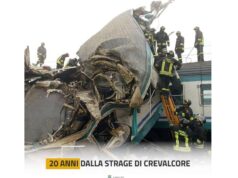 Mirandola ricorda le vittime dell’incidente ferroviario di Crevalcore
