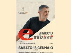 “L’alfabeto delle emozioni” con Stefano Massini sabato al Teatro Astoria di Fiorano