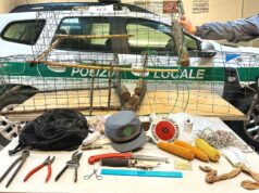 Bracconaggio a Ozzano dell’Emilia, la Polizia Locale della Città metropolitana denuncia un uomo