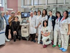 Una una nuova sonda addominale per ecografo Philips modello Affiniti 50G alla Neonatologia del Santa Maria Nuova