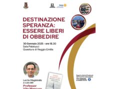 “Destinazione speranza: essere liberi di obbedire”. Domani la lectio magistralis del Professor Vito Mancuso presso la Questura di Reggio Emilia