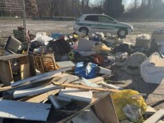 Le Guardie ecologiche di Legambiente Reggio Emilia scoprono una discarica abusiva in via Marro