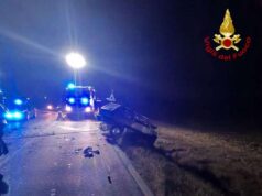 Scontro auto-bus sulla Persicetana a Tavernelle di Calderara: un morto e cinque feriti