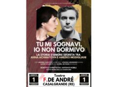 Sabato al De André di Casalgrande “Tu mi sognavi, io non dormivo”
