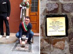 Una pietra d’inciampo in memoria del partigiano medicinese Giulio Pedretti