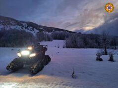 Due escursionisti bloccati dal ghiaccio soccorsi sul Monte Cimone
