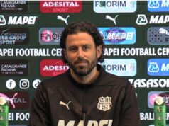 Sassuolo, la delusione di Grosso: “Sconfitta che fa male, dobbiamo alzare il livello”