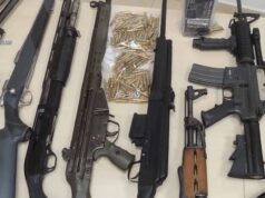 Armi da guerra e cocaina nascoste sottoterra a Gioia Tauro