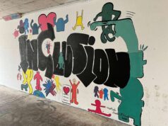 Inaugurato stamattina a Guastalla il Murales dell’Inclusione