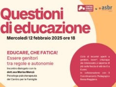 “Questioni di educazione”: domani un incontro a Novellara sulla difficoltà di essere genitori
