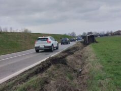 Chiude un tratto della SP2 Per rimozione mezzo pesante tra Modena e Bomporto