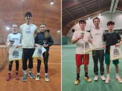 Winter Cup di tennis allo Sporting Club Sassuolo: i 4 vincitori