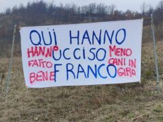 Il PM di Bologna ha chiesto archiviazione indagini sulla morte del cane Franco, ucciso con colpi di arma da fuoco