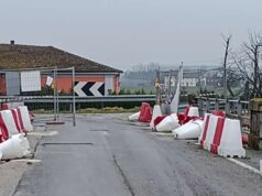 Finale Emilia, atti vandalici nel cantiere del ponte sul canale Foscaglia