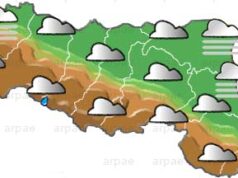 Previsioni meteo Emilia Romagna, sabato 22 febbraio 2025