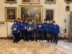 I talenti modenesi del nuoto pinnato ricevuti in Municipio