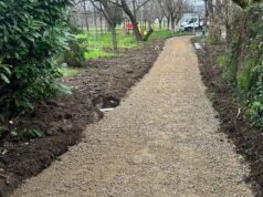 Iniziati oggi i lavori di riqualificazione della ciclabile che attraversa il Parco delle Staffette Partigiane a Salvaterra